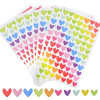 2 Rolls Love Stickers Heart Envelope Sealing Sticker Scrapbooking  Embellishments Party Favor Sticker Pink Gifts red Decor Mini Heart Stickers  Adhesive