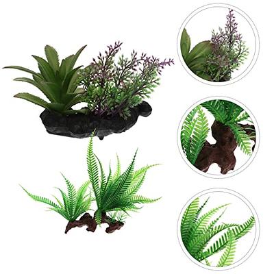 Ipetboom 2pcs Aquarium Artificial Plants Simulation Plastic Grass Plant  Fish Tank Decoration Seaweed Water Plant Lifelike Underwater Plant - Yahoo  Shopping