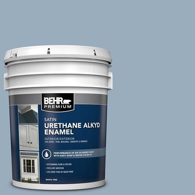 BEHR Premium Plus 1 gal. #M250-2 Golden Pastel Satin Enamel Low Odor Interior Paint & Primer