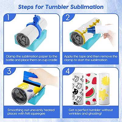 2 In 1 Pinch Perfect Tumbler Clamp,Tumbler Pincher Tool Sublimation For  20/16/12 Oz Sublimation Blanks Tumblers - Sublimation Accessories And  Supplies