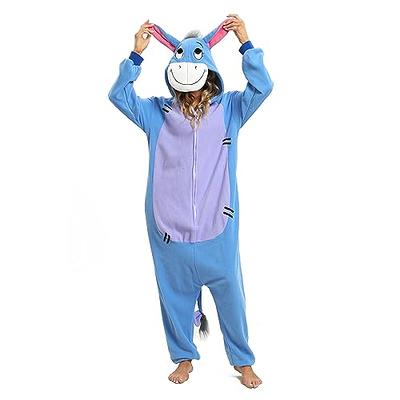 Wishliker Unisex Adult Donkey Onesie Costume Halloween Christmas