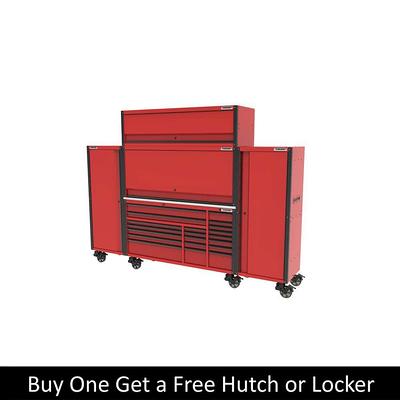 red toolbox workbench