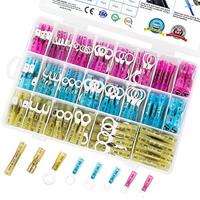 280PCS Marine Grade Heat Shrink Wire Connectors Kit, Waterproof Wire  Connectors