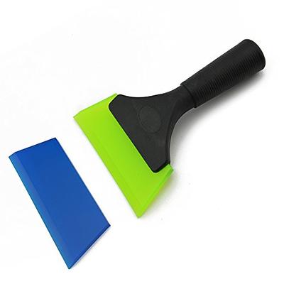 FOSHIO Squeegee Scraper Shower Mirror Glass Wiper Window Cleaner with 1  Extra Rubber Blade Non-Slip Handle for Auto Window Tint Tool Home - Yahoo  Shopping
