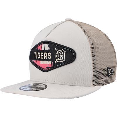 Detroit Tigers New Era Vintage 9FIFTY Snapback Hat - White