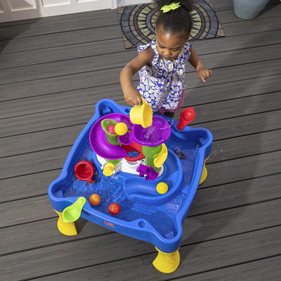 Step2 Rise and Fall Toddler Blue Water & Ball Table - Yahoo Shopping