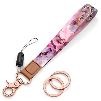 Yiflin Cute Wrist Lanyard for Keys, Keychain, Wallet, Id Holder, Cell  Phone, Wristlet Lanyard Key Chain Holder for Women - Yahoo Shopping