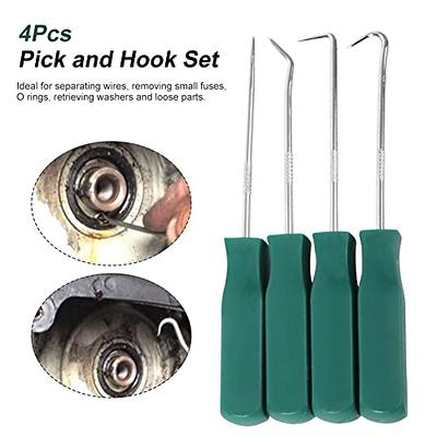 4Pcs 130mm Oil Seal Screwdriver Car O-Ring Seal Gasket Puller Remover Pick  and Hook Tools,Precision Hook and Pick Set for Automotive (4) - Yahoo  Shopping