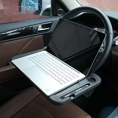 Car steering wheel table laptop tablet iPad or laptop car travel