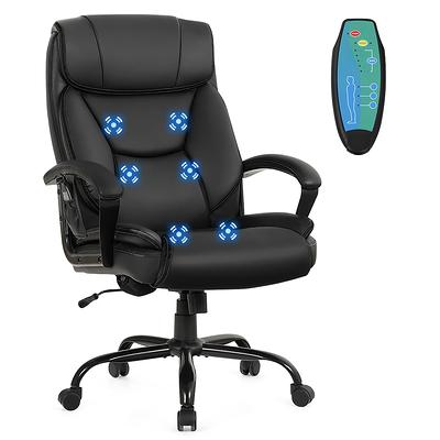 HOMREST Executive Office Chair, Diamond-Stitched PU Leather