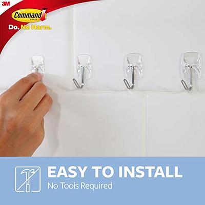 Command Small Wire Toggle Hooks, Damage Free Hanging Wall Hooks with  Adhesive Strips, No Tools Wall Hooks for Hanging Decorations in Living  Spaces, 10 Clear Hooks and 12 Command Strips - Yahoo Shopping