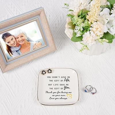 Bonus Mom Gift for Stepmom Wedding Picture Frame, Gifts for Stepmom from  Daughter, Son, I am Blessed to Have You in My Life, Step Mother Gift for