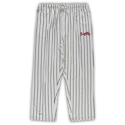 Men's Concepts Sport White/Navy New York Yankees Big & Tall Pinstripe Sleep Set