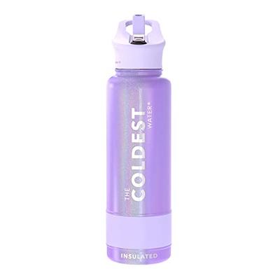 Iron Flask Sports Water Bottle - 3 Lids - 40 oz - Day & Night