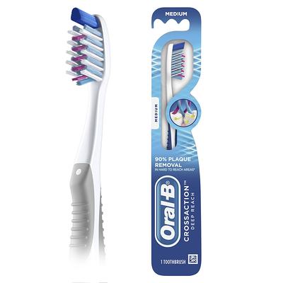 Oral-B Precision Clean Electric Toothbrush Replacement Head, White, 4 Ct