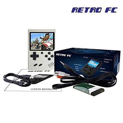 E-MODS GAMING Retro Games Console GV300S Mini TV Style 308 Video Games  Player with Handheld Gamepad & AV Output - 3.0 Inch Screen Electronic Games