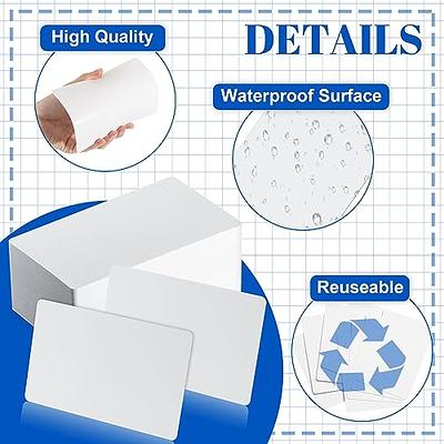 Primbeeks 300pcs Blank Business Cards, Premium Blank White Cards, 3.5 x 2.2 Small Blank Cards, Blank Cardstock Cards, Small Note Cards, White