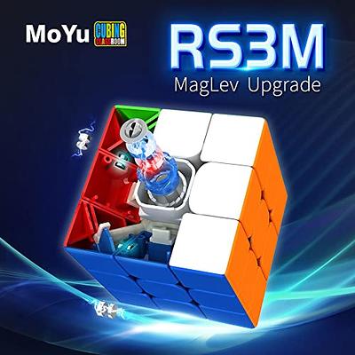 Bukefuno MoYu Super RS3M 2022 3x3 Magnetic Cube Speed Magic Cube Moyu RS3M  Super 3x3x3 2022 Stickerless MFJS Puzzle Speed RS3 M 2022 Cube