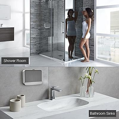 Self Adhesive Wall Mounted Soap Holder Soap Storage Rack Double Layer  Bathroom Soaps Dishes No Drilling Sponge Dish Accessories