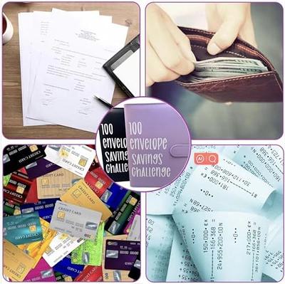 52 Week Savings Spiral Binder, Money Saving Challenge Book with Cash  Envelopes