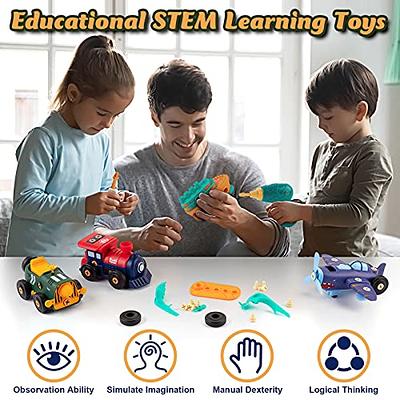 CENOVE Toddler Toys for 3 4 5 6 Years Old Boys Girls,Upgrade DIY Building  Blocks Stacking Toys,STEM Educational Kids Toys Brain Development Preschool