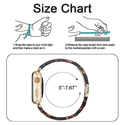 Resin Strap For Apple Watch Band 44mm 40mm 45mm 38mm 42mm 41mm