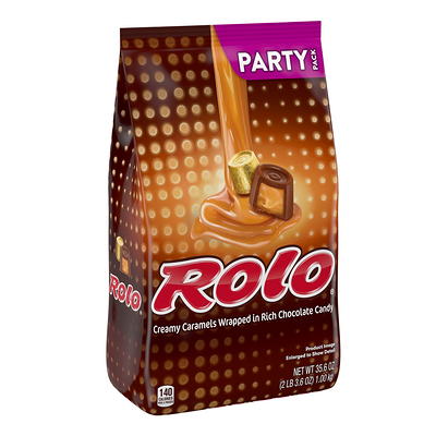 ROLO Chocolate Caramel Candy, 1.7 Ounce (Pack of 36)