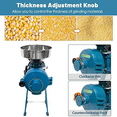 Hand-Crank Cereals Coffee Dry Food Grinding Machine Corn