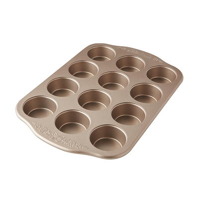 BakerEze 12-Piece Nonstick Steel Bakeware Set, Cookie Pan Set, Gray