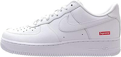 Nike Supreme x Air Force 1 Low Box Logo - White CU9225-100