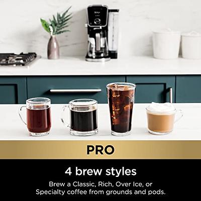 Reusable Filter for Ninja Dual Brew, 2 Pack K Cup Coffee Pods with 1 Coffee  Filter #4 Cone for Ninja Dual Brew Coffee Maker Ninja CFP301 CFP201 