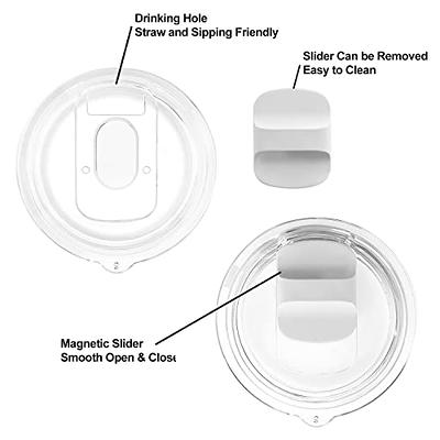 Magnetic Tumbler Lid - Fits Yeti Rambler, Ozark Trail, Old Style Rtic(not  Fit For New Rtic) - Replacement Magnetic Slider, Magnetic Spill Proof  Tumble