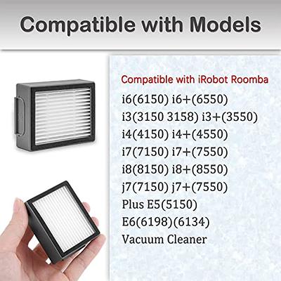 12pcs Accessories For Irobot Roomba E5 E6 E7 I7 I7+ Vacuum Cleaner Parts  Main Brush Filter