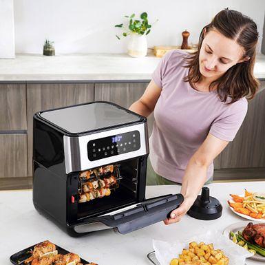 Air Fryer, 13 QT Air Fryer Oven, Rotisserie Oven, 1500W Air Fryer Toaster  Oven