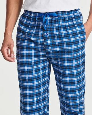 SLEEPHERO Mens Pajama Pants Fleece Pajama Pants For Men Comfortable Soft  Christmas Pajamas Plaid Pajama Bottoms Classic Buffalo Check Small