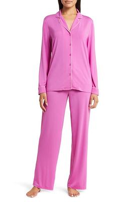 Everly Grey Laina Jersey Long Sleeve Maternity/Nursing Pajamas