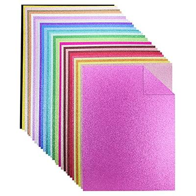 100lb Heavy Double Sided Colorful Glitter Paper Cardstock 30