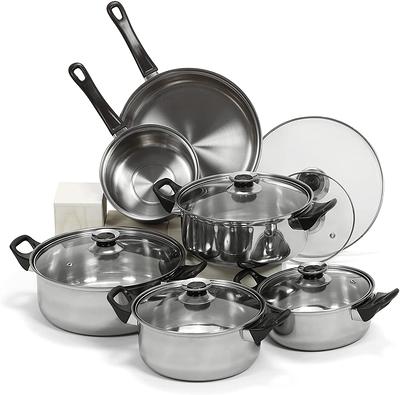 Ninja Foodi NeverStick Premium Anti-Scratch Nest System 10-Piece Cookware  Set w/Bonus 5-Qt. Saute Pan