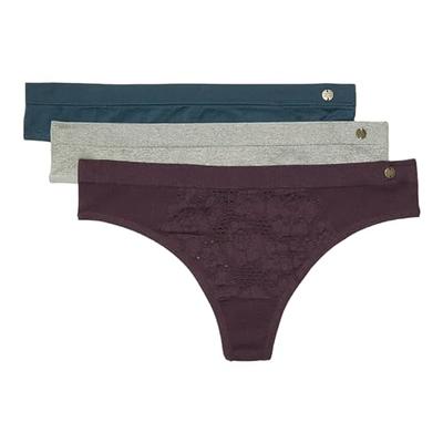 2 pack seamfree brief panties grey - WOMEN's Panties