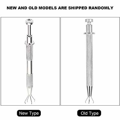 Jewelry Tweezers, Jewelry Holder Pick-up Tool Diamond Gems Prong Tweezers  Catcher Grabber Tweezers Straight For Jewelry Making Tool With 4 Claws For  S