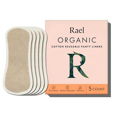 Rael Organic Cotton Cover Regular Menstrual Fragrance Free Pads - Unscented  - 16ct : Target