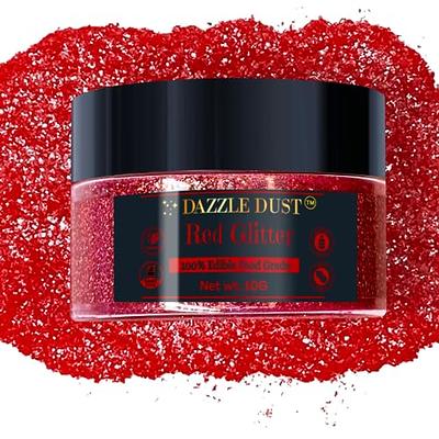 Metallic Maroon Red Edible Luster Dust by NY Cake - 4 grams