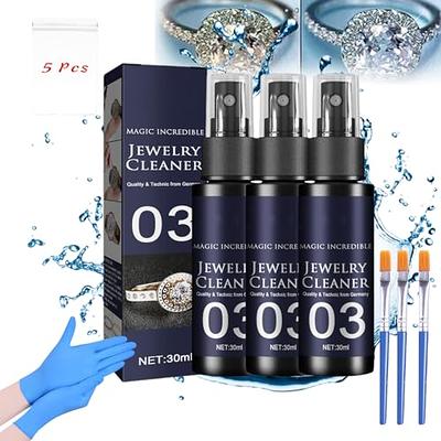  Diamond-Shine Jewelry Cleaner Spray, Instant Shine Jewelry  Cleaner, Diamond, Gold & Silver Jewelry Cleaner Concentrate to Restore  Sparkle (1pcs) : Clothing, Shoes & Jewelry