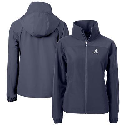 Atlanta Braves Antigua Women's Victory Full-Zip Jacket - Navy