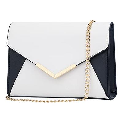 Patent Leather Envelope Clutch Womens Evening Handbag Stylish Shoulder Bag  Purse for Christmas Wedding Party Prom, Black-c, Standard : Amazon.in:  Fashion