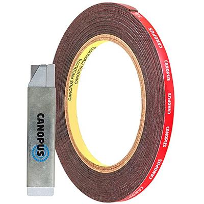 Double Sided Tape Heavy Duty - 17Ft, 1 Inch - Removable Mounting