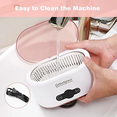 Ultrasonic Jewelry Cleaner Machine, Adiding 1000mL Sonic Eye Glasses Rings  Dental Cleaner with 5 Digital Timer Degas Mode, 45kHz Professional Dentures Cleaning  Machine for Coins Earrings Gold Watch - Yahoo Shopping