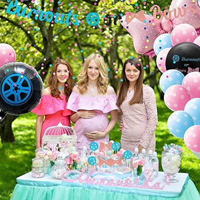 A1diee Bows Burnouts Gender Reveal Decorations Kit 36In Gender Reveal  Balloon Burnouts Pink Bow Foil Balloons Banner Cupcake Topper Blue Pink  Latex Balloons for Baby Shower Party Supplies, 33Pcs - Yahoo Shopping