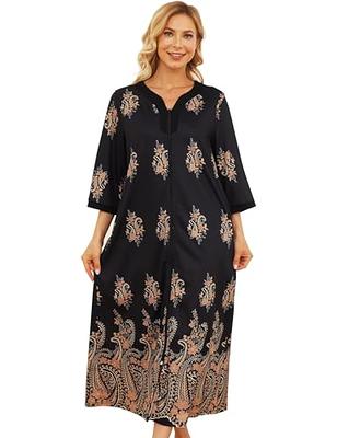 Ekouaer Women's Nightgown Sleepwear Cotton Sleeveless Sleep Dress V Neck  Nightwear Loungewear, Floral Print Purple, Small : : Clothing,  Shoes & Accessories