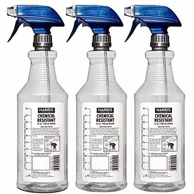 Consolidated Plastics Chemical Resistant SprayMaster Spray Bottle with Leakproof Sprayer, HDPE, Gray, 32oz., 6 Piece